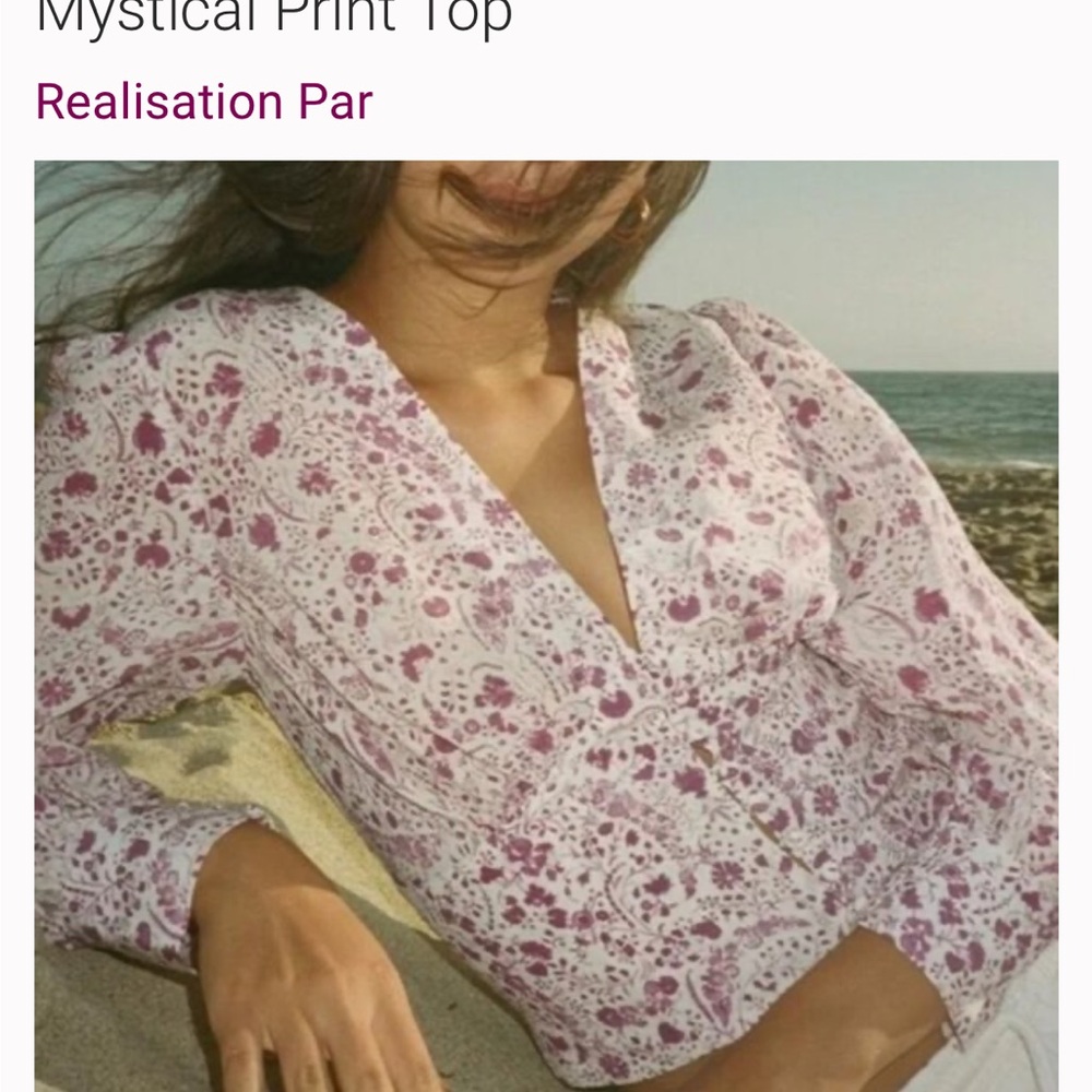 Realisation par the Kaia top in Mystic XS